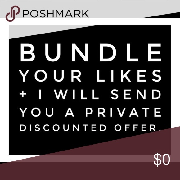 Bundle Your Favs & Get A Private Discount!!! - Picture 1 of 1